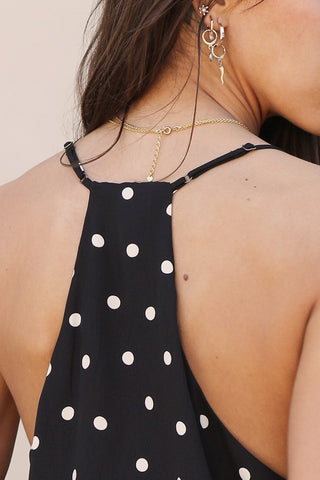 Timeless Polka Dot Cami Top