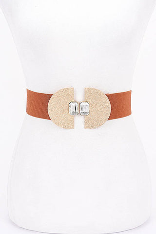 Metal Buckle Elastic Belt