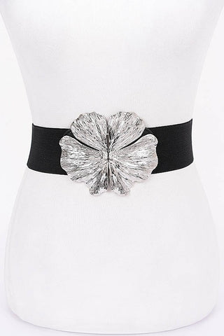 Metal Buckle Elastic Belt