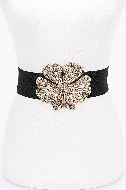 Metal Buckle Elastic Belt