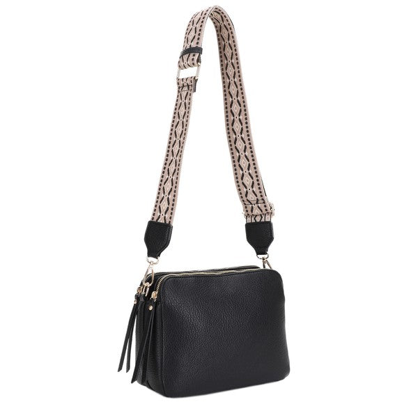 Crossbody Bag With Guitar Strap