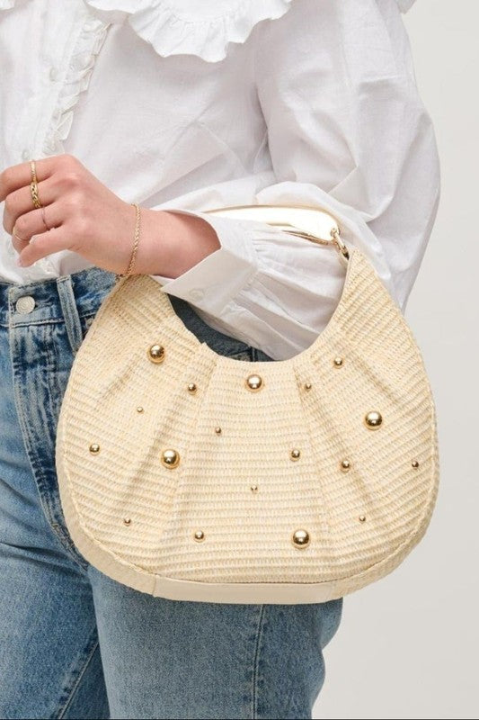 Delilah Studded Crossbody Bag