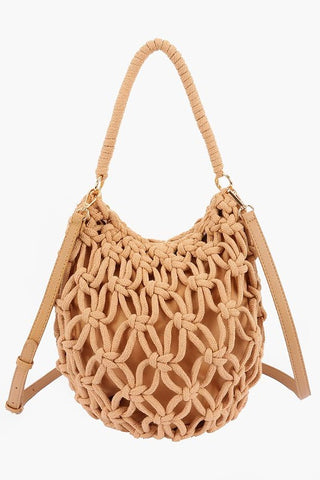 Braided Cotton Hobo Bag