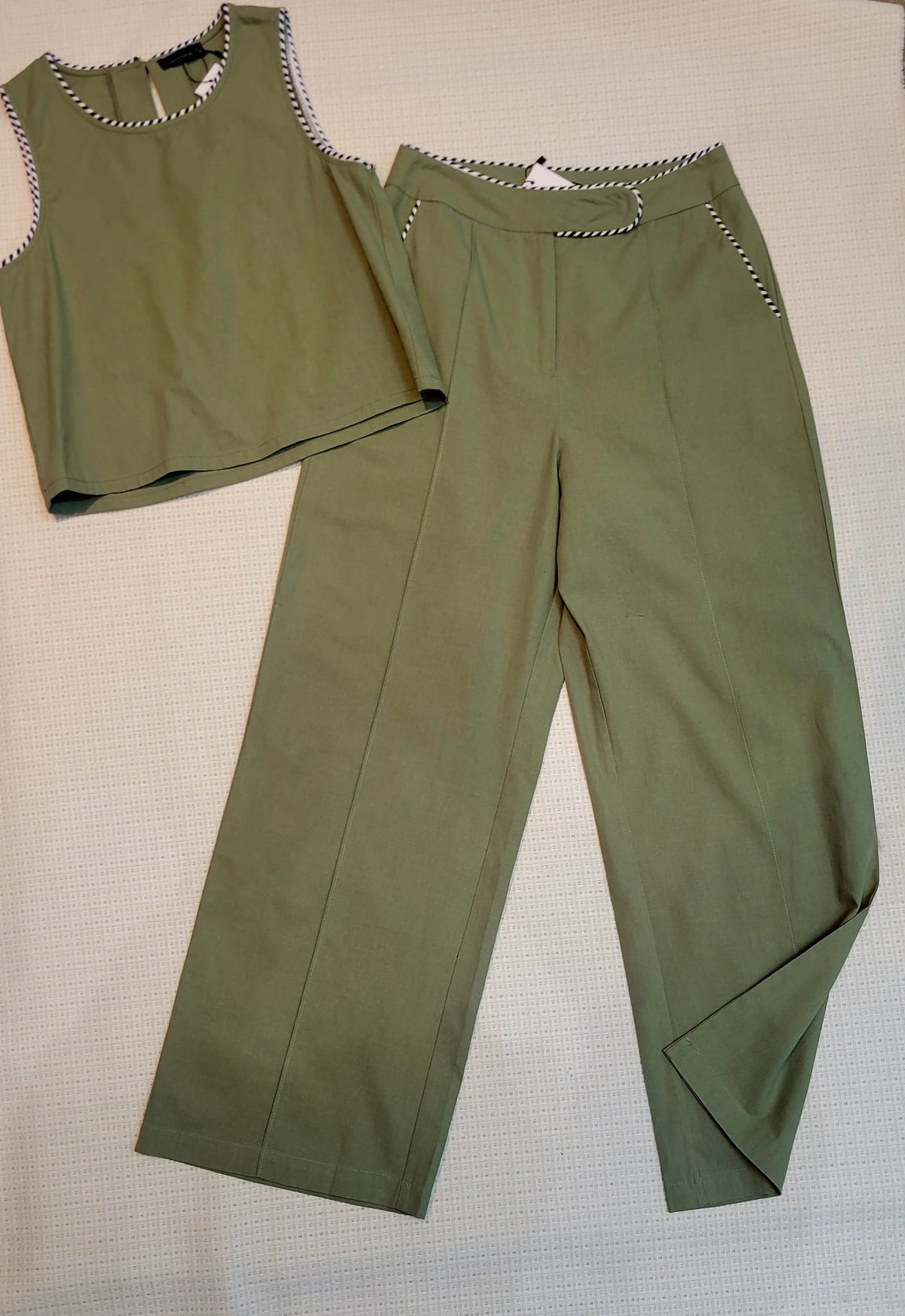 Linen Crop Top