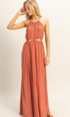 Cut Out Maxi Dress