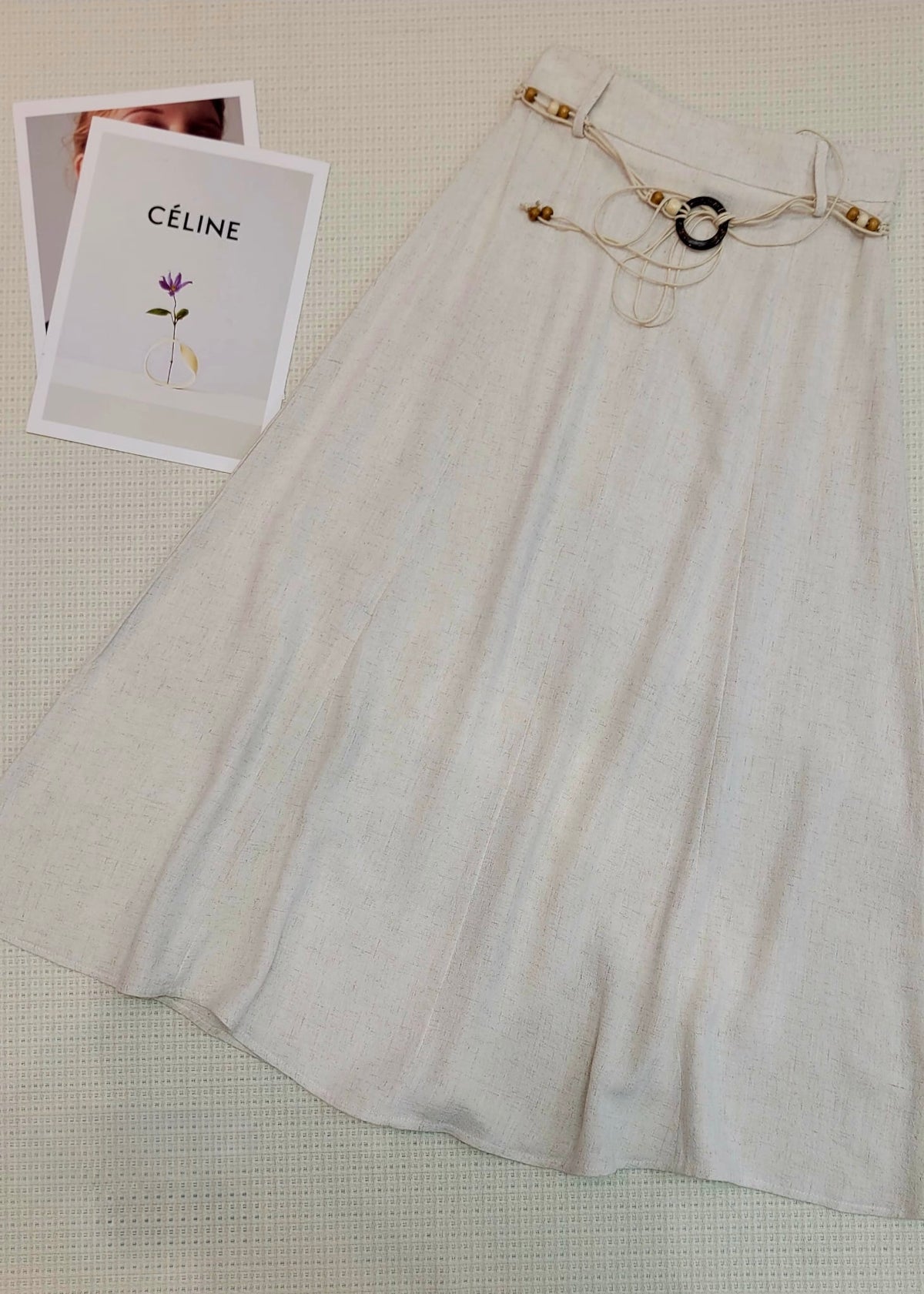 Linen Maxi Skirt