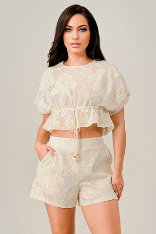 Lace Crop Top