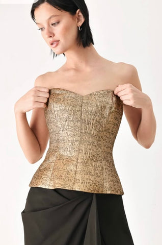 Foiled Tube Top