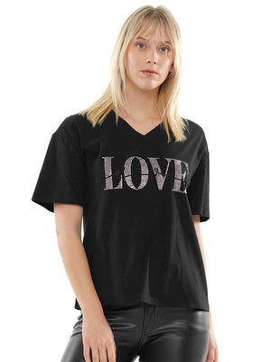 Love V neck t-shirt