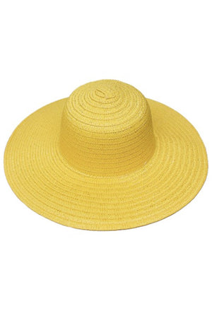 Straw Floppy Sun Hat