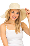 Straw Floppy Sun Hat