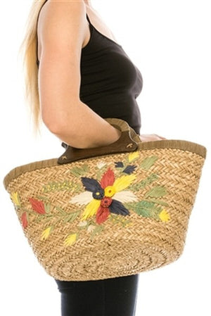 Large Seagrass Straw Bags