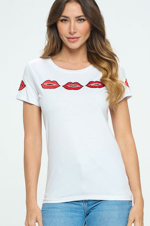 Short Sleeve Graphic Top