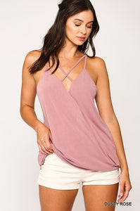 Surplice High Low Hem Cami