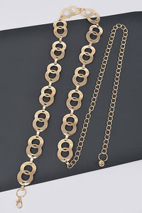 Multi OO Metal Chain Belt