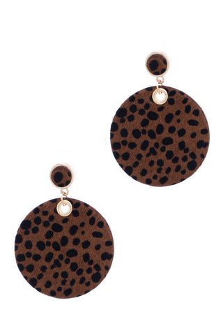 Hairclaf Animal Print Earring